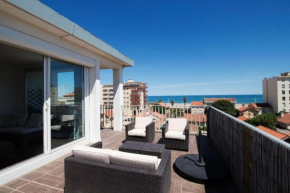 Appartement Solarium vue mer Canet plage